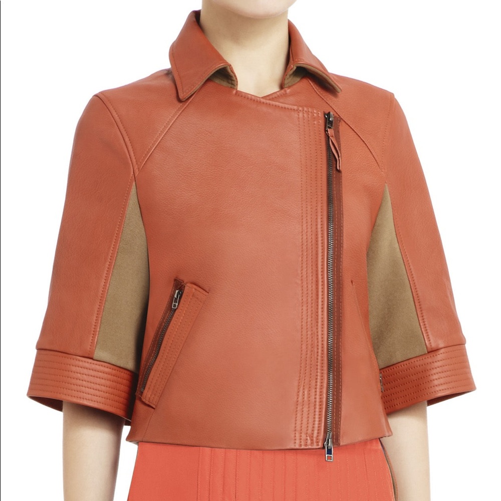 BCBGMAXAZRIA / BCBGMAXAZRIA RUNWAY leather jacket